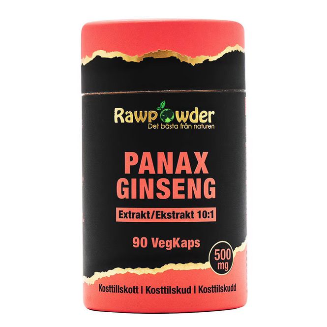 Huvudbild Panax Ginseng Extrakt 500mg 90 kapslar