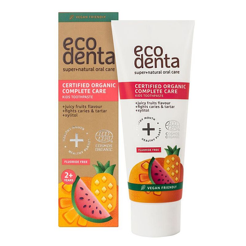 Organic Juicy Fruit Kids Toothpaste 75ml - Barntandkräm 