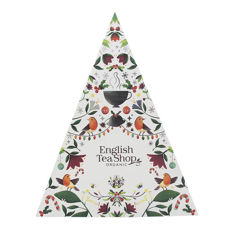 Adventskalender te triangular vit