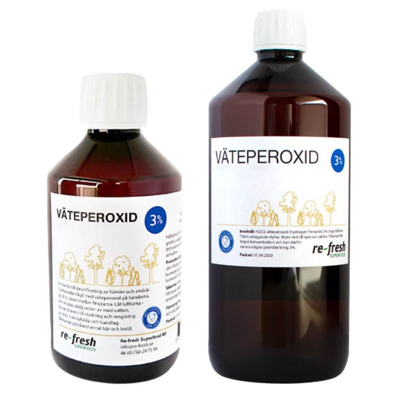 Väteperoxid 3% H2O2 