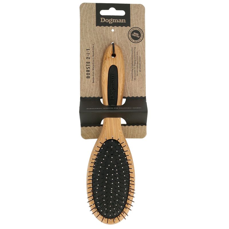 Borste 2-i-1 Bamboo M