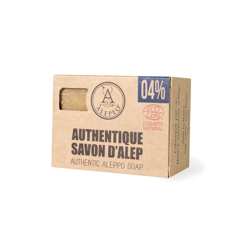 Aleppotvål 4% 100g