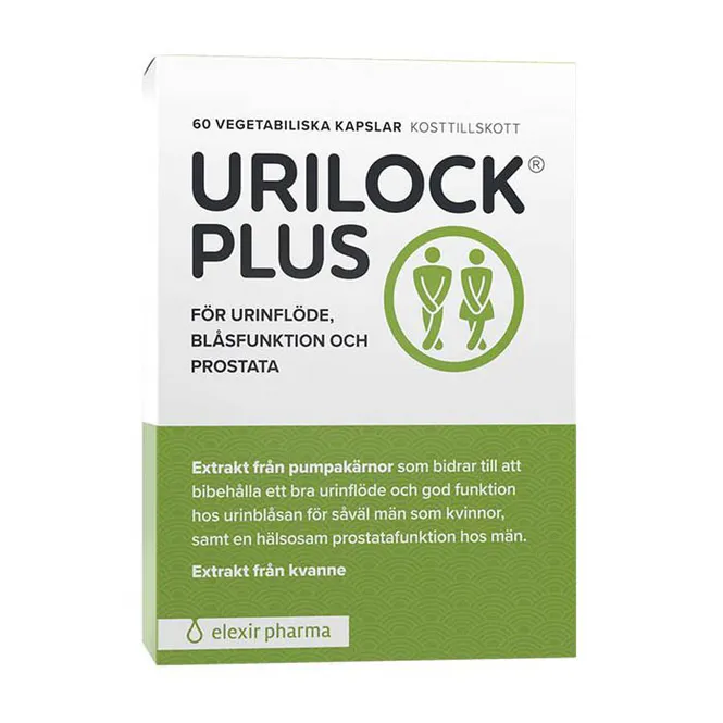 Huvudbild Urilock Plus 60 kapslar