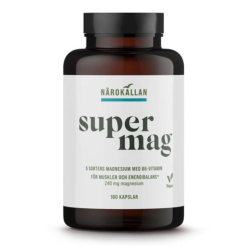 Super Mag kapslar 180 kapslar