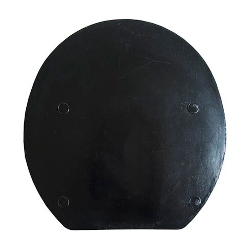 Buffertsula plast 4MM svart 2-4