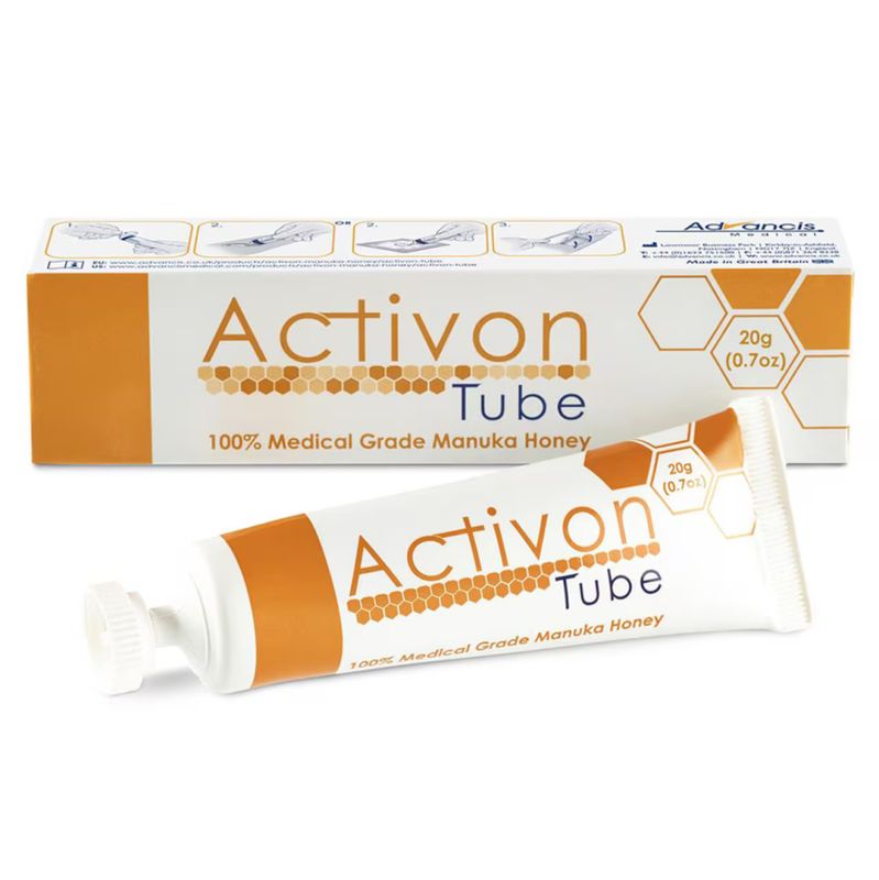 Sårgel Manuka honung Activon 20g, 100% honung tub