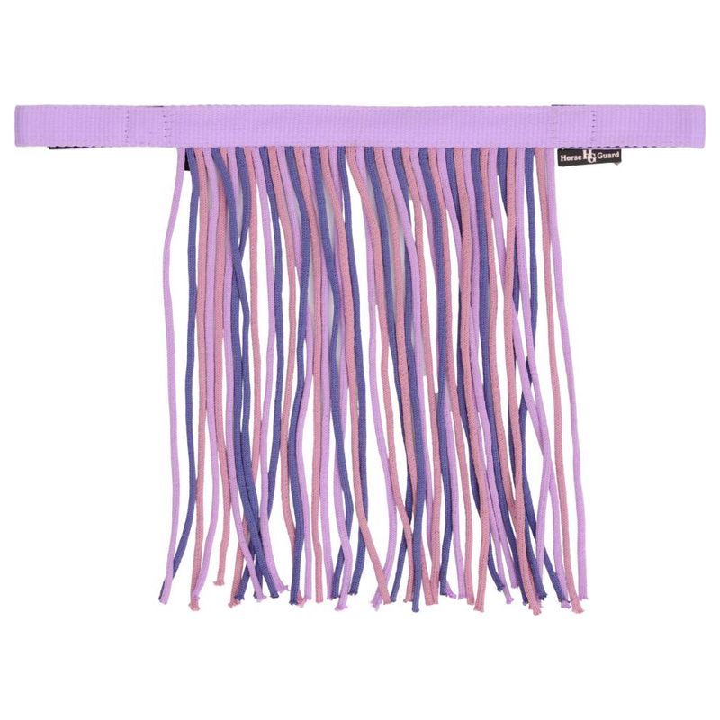 Malva flugpannband med fransar, Lavender Ponny