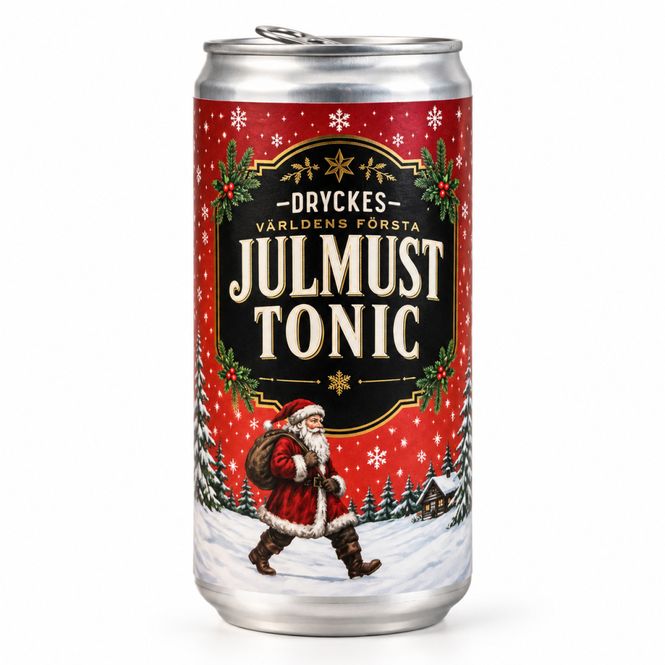 Huvudbild Julmust Tonic 25cl