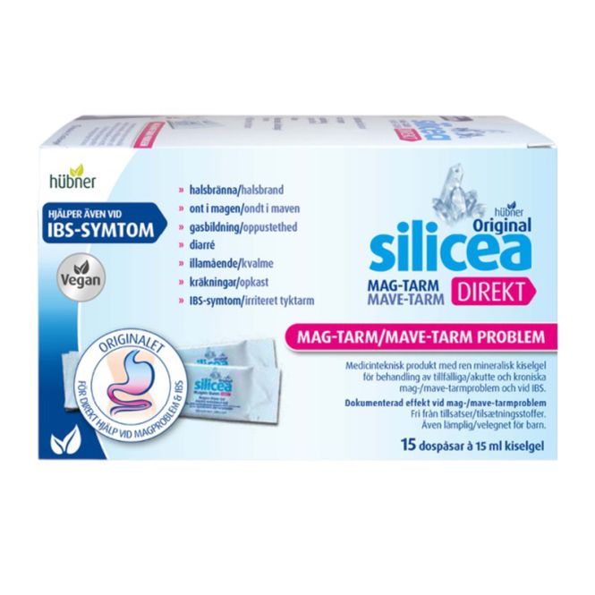 Huvudbild Silicea Mag-Tarm Direkt 15 st dospåsar