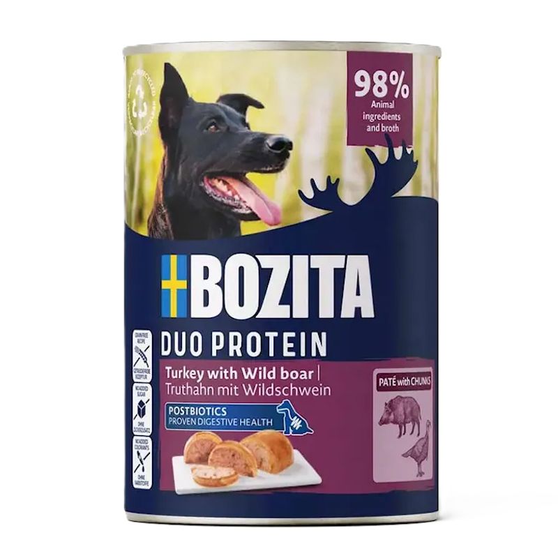 Våtfoder paté kalkon och vildsvin 400g